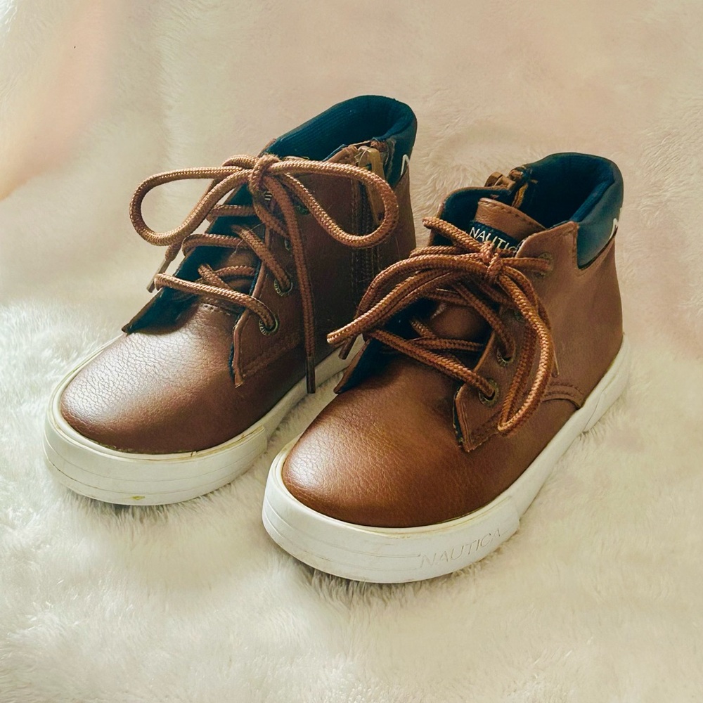 Nautica Brown Boys Shoes Toddler 9